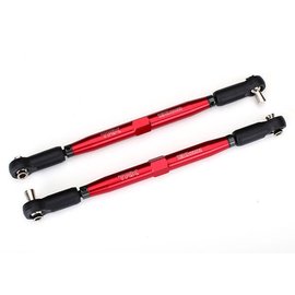 Traxxas TRA7748R  Red Aluminum Toe Links 157mm (2) X-Maxx