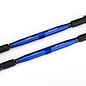 Traxxas TRA7748X  Blue Aluminum Toe Links 157mm (2) X-Maxx