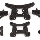 Team Associated ASC21503  Front and Rear Shock Towers and Wing Mounts Set