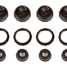 Team Associated ASC21536  Reflex Shock Caps and Collars  14B 14T