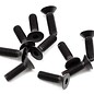 Yokomo YOKZC-F310A Yokomo 3x10mm Flat Head Screw (10)