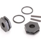 Schumacher U4860  Narrow Aluminum Rear Wheel Hex Set (2)