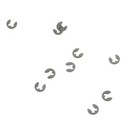Xray XRA965019  X1 X10 X12 1.9mm E-Clip (10)
