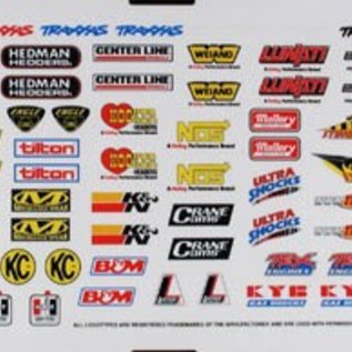 Traxxas TRA2514  Racing Sponsor Decal Sheet