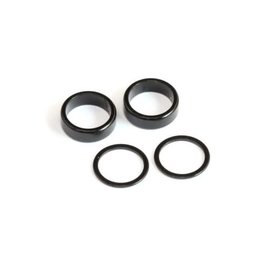 RocheRC USA ROC-410011 1/4" Narrow Rear Axle Collar Set  for Riptide P12