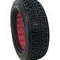 AKA Racing AKA13208VR  1:10 Buggy Rebar 2wd Front w/ Red Inserts (2) (Super Soft)