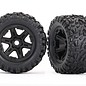 Traxxas TRA8672 E-Revo VXL Talon EXT Tires & Black Wheels (2) (17mm splined)