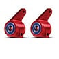Traxxas TRA3636X  Red Alu Steering Blocks w/ Ball Bearings (2): All 2wd