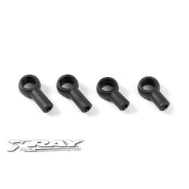 Xray XRA343150  Composite Rear Upper Camber Link Ball Joints 5.8mm (Short & Long 2/2) RX8