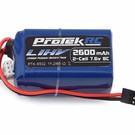 Protek RC PTK-5502  HV LiPo Hump Rec Battery Kyosho/Tekno 7.6V/2600mAh