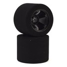 Contact RC Racing Tyres CONJ83507  Contact 1/8 Nitro 35 Shore Foam Rear Tires Black w/5 Spoke Rim (2)