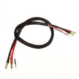 Michaels RC Hobbies Products EPB-9860 2S Car Battery Charge Cable 4mm & 5mm Bullet Connector 2 in 1