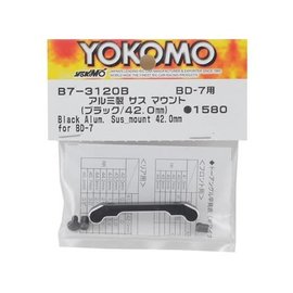 Yokomo YOKB7-3120B  Aluminum Suspension Mount (Black) (42.0mm)
