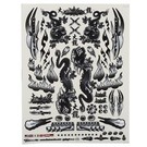 Firebrand RC FBR1DECDBK184  Firebrand RC Concept Dragon Decal (Black) (8.5x11")