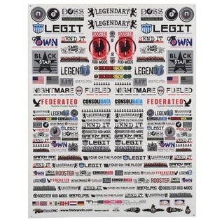 Firebrand RC FBR1SCLDTL042  FBR70404  Firebrand RC Sponsor Logos 2C (8.5x11")