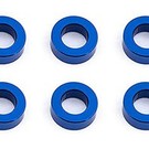 Team Associated ASC31383  Ballstud Washers, 5.5x2.0 mm, Blue Aluminum