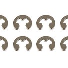 Team Associated ASC21538  Shock Piston E-Clips for Reflex 14T 14B