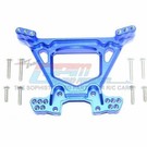 GPM Racing Products RUS4030-B  Rustler 4X4 Blue Aluminum Rear Shock Tower