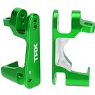 Traxxas TRA6832G  Green Alu Caster Block Set (2) 1/10 4x4 XO-1