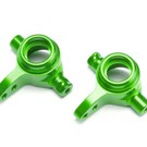 Traxxas TRA6837G  Green Alu Steering Blocks (L&R) (2) Hoss Rustler Slash Stampede 4x4