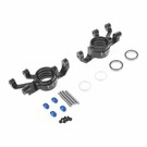 HOT RACING HRAXMX2101  Hot Racing Traxxas X-Maxx Aluminum Steering Blocks (Black)