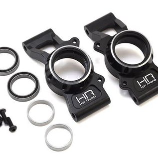 HOT RACING HRAXMX2201  Hot Racing Traxxas X-Maxx Aluminum Rear Hub Carrier Set (Black)