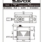 Savox SAVSB2292SG  Black Edition Monster Torque Brushless Steel Gear Servo