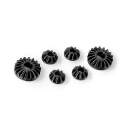 Xray XRA304932  Graphite Gear Diff Bevel & Satelitte Gears (2+4) - Lower