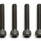 Team Associated ASC6926  4-40x5/8 Inch Cap Head Hex Screws (6)