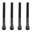 Team Associated ASC6913  4-40 x 1 1/4 Inch Cap Head Hex Screws (4)