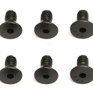 Team Associated ASC6291  4-40 x 1/4 Inch Countersunk Hex Screws (6)