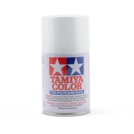 Tamiya TAM86001 PS-1 Polycarb Spray White 3 oz  86001