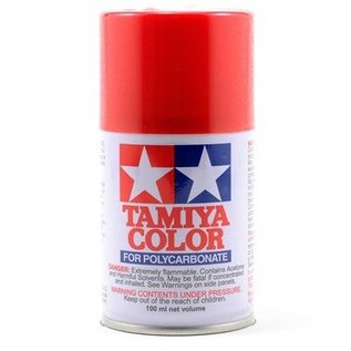 Tamiya TAM86002 PS-2 Polycarb Spray Red 3 oz  86002