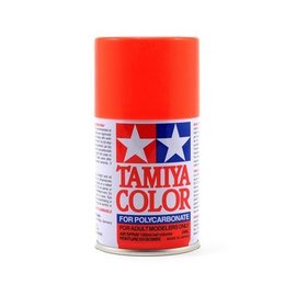Tamiya TAM86020 PS-20 Polycarbonate Spray Fluorescent Red 3 oz