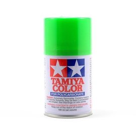 Tamiya TAM86028 PS-28 Polycarbonate Spray Fluorescent Green 3 oz