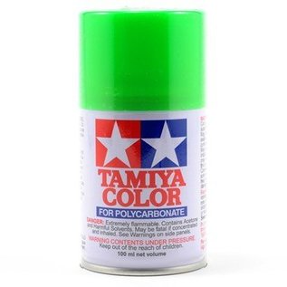Tamiya 86028 PS-28 Polycarbonate Spray Fluorescent Green 3 oz TAM86028