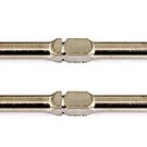 Team Associated ASC1408  FT Titanium Turnbuckles, 67 mm/2.65 in, silver  T3, T4, T5M, & SC5M