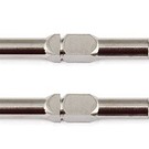 Team Associated ASC1403  FT Titanium Turnbuckles, M3x42 mm/1.65 in, silver  RC12R5, RC10R5, B64, TC5, & TC6