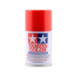 Tamiya 86034 PS-34 Polycarbonate Spray Bright Red 3 oz