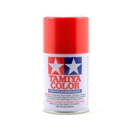 Tamiya TAM86034 PS-34 Polycarbonate Spray Bright Red 3 oz