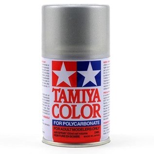Tamiya TAM86036 PS-36 Polycarbonate Spray Translucent Silver 3 oz
