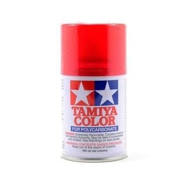 Tamiya 86037 PS-37 Polycarbonate Spray Translucent Red 3 oz TAM86037