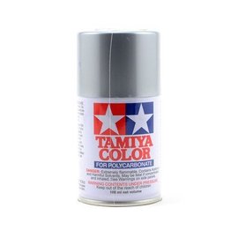 Tamiya TAM86048 PS-48 Polycarbonate Spray Metallic Silver 3 oz