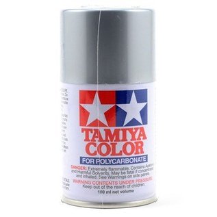 Tamiya TAM86048 PS-48 Polycarbonate Spray Metallic Silver 3 oz