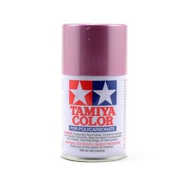 Tamiya 86050 PS-50 Polycarbonate Spray Metallic Red/Pink 3 oz