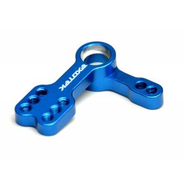 Exotek Racing EXO1837  Blue F6 7075 Heavy Duty Steering Crank, for Team Associated F6.1