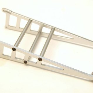 STRC SPTST3678WS  Silver Aluminum Adjustable Wheelie Bar Kit, for Traxxas Slash 2WD LCG, Rustler,  Bandit
