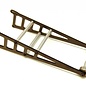 STRC SPTST3678WBK  Black Aluminum Adjustable Wheelie Bar Kit, for Traxxas Slash 2WD LCG, Rustler,  Bandit