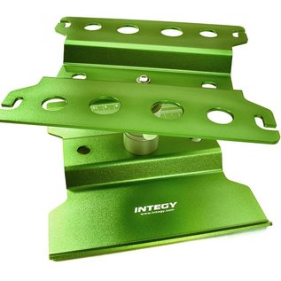 Integy C27025GREEN Universal Car Stand Workstation for 1/10 Size (140x136x100mm)
