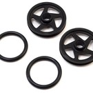 RJ Speed RJS2501  O-Ring Wheels 1.5 Black (2)